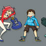 FLCL Chibis