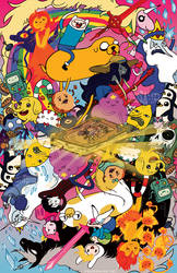 Adventure Time Reversible Cover