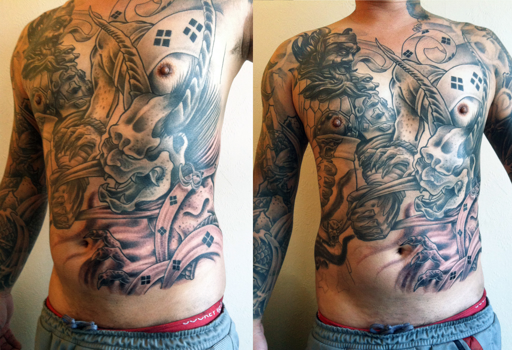 Freestyle Chest Tattoo 2 by UptownPete on DeviantArt