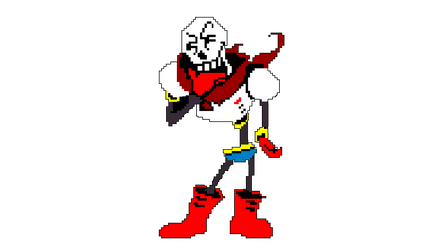 Papyrus! [Confused/Unused Sprite] [Expanded]