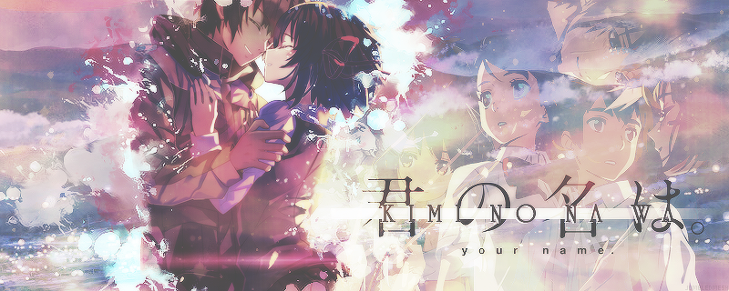 Desktop Wallpaper: Kimi No Na Wa (Your Name) by ethie-chan on DeviantArt