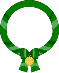 Order of the Palm Gold Badge and Sash