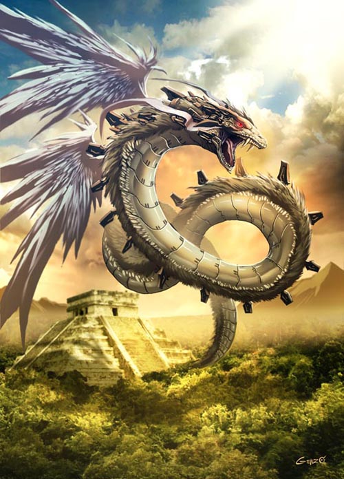 Monkey D Dragon - Quetzalcoatl Theory by caiquenadal on DeviantArt