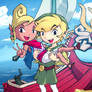 Wind waker - Tetra and Link