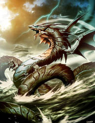 Ryujin Dragon God by GENZOMAN