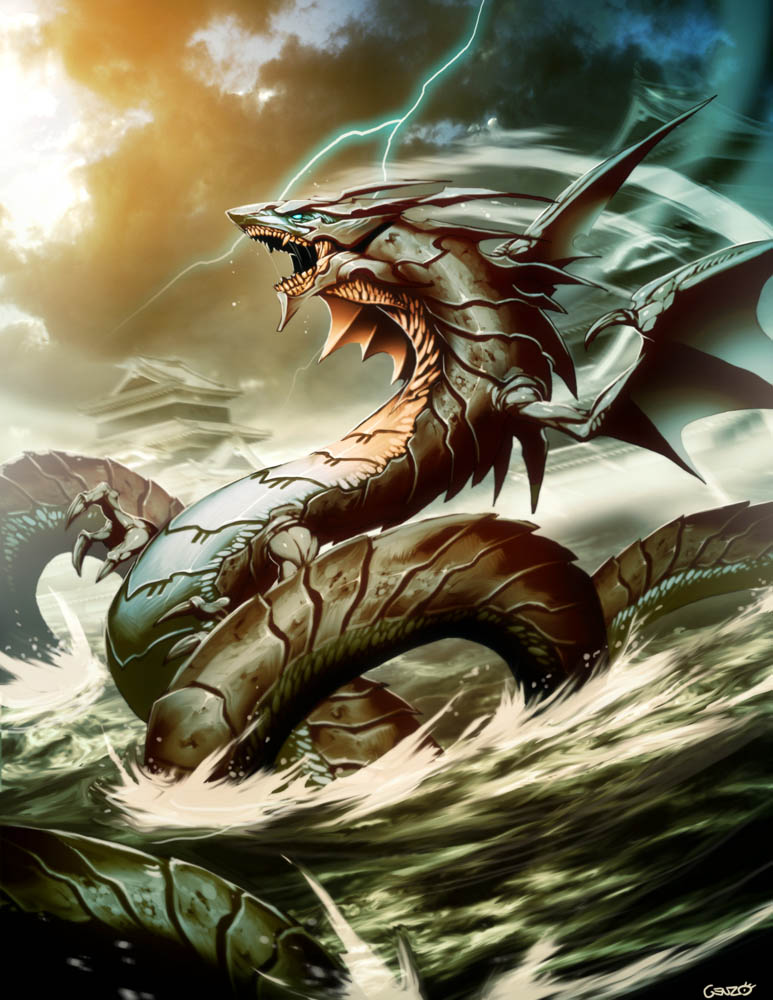 Ryujin Dragon God by GENZOMAN