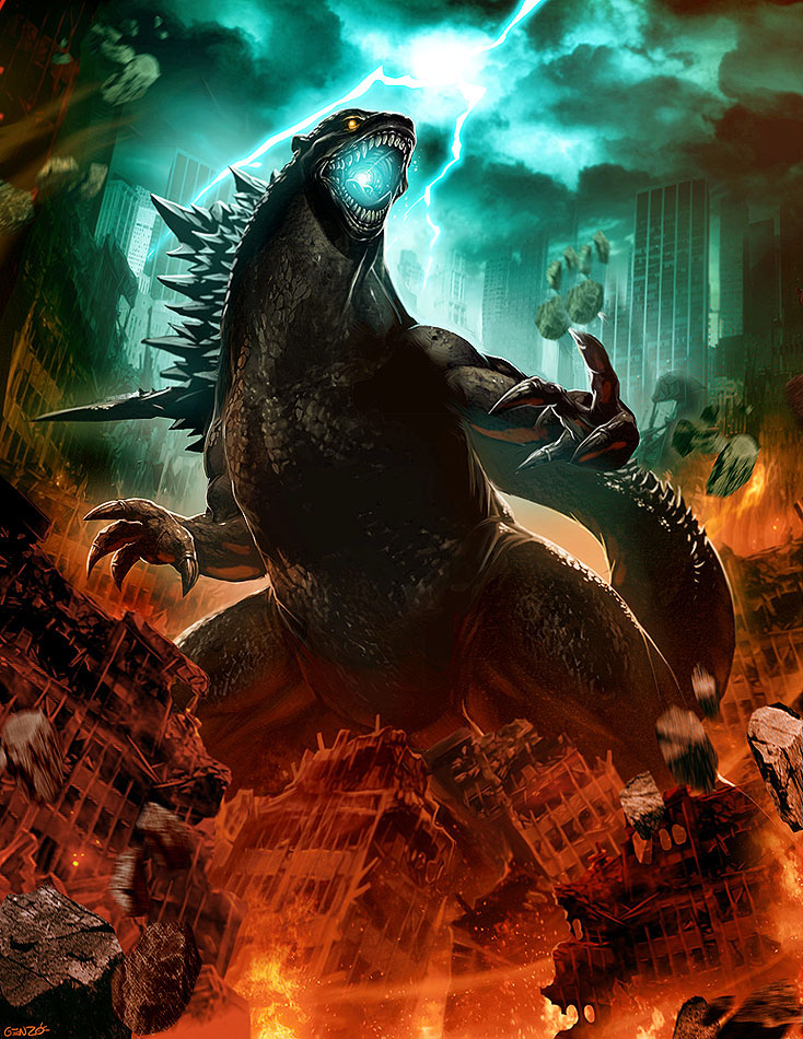 Godzilla by GENZOMAN