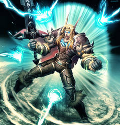 Warcraft Shield of Distortion by GENZOMAN