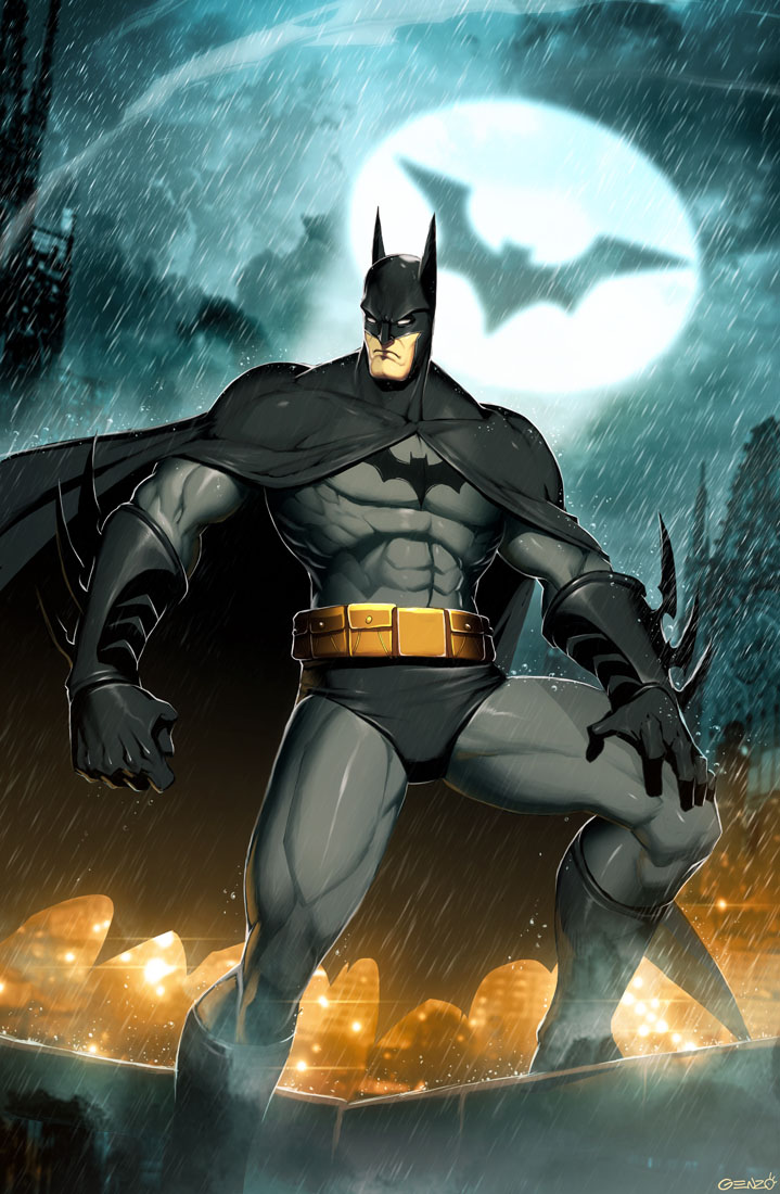 Mesh Inflation Batman cat's eye & batman - Inflation Of Light