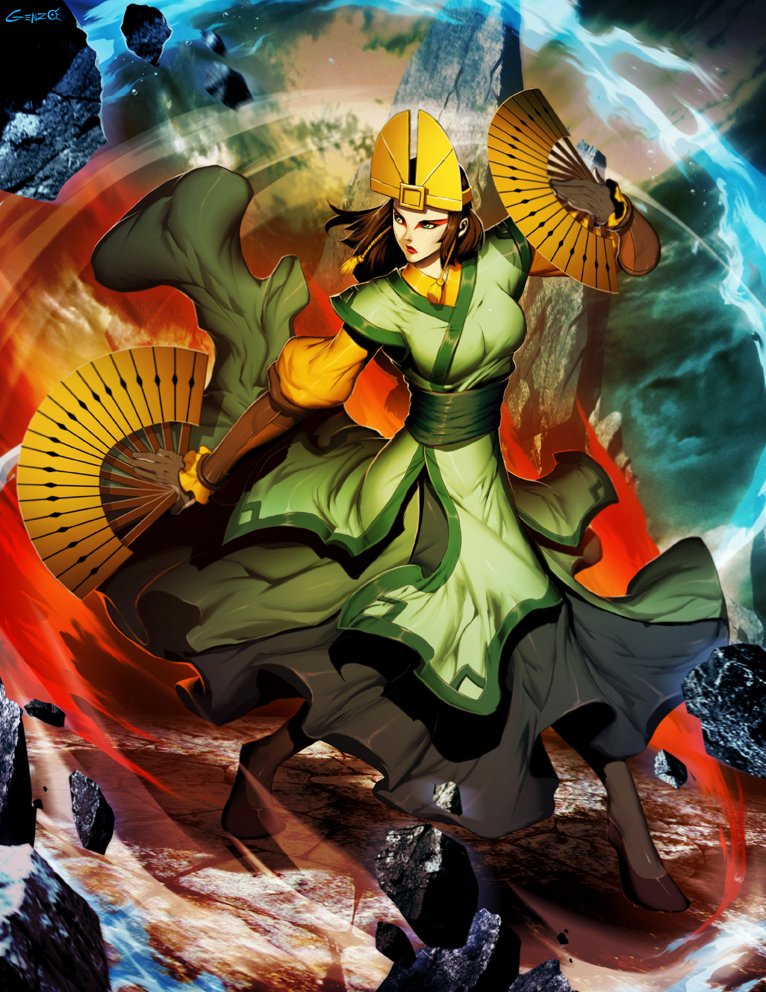 photo Avatar Kyoshi Artwork avatar kyoshi by genzoman on deviantart