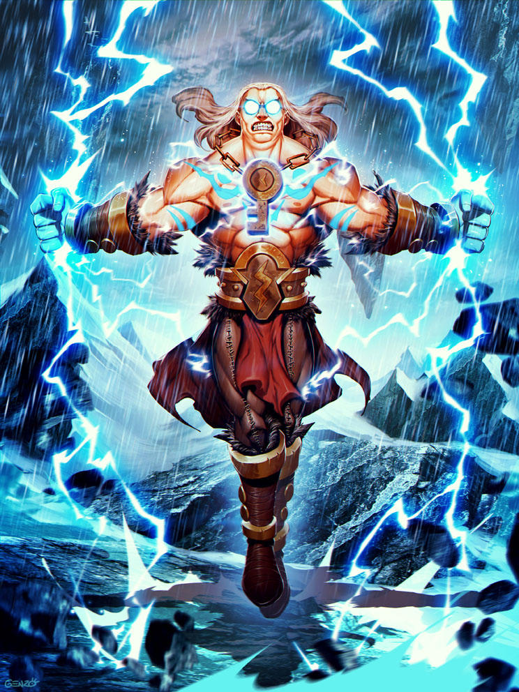 Solforge Binben Franklin Lighting Herald By Genzoman On Solforge Binben Franklin Lighting Herald By Genzoman On
