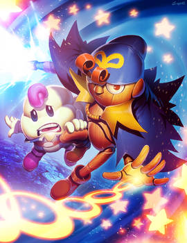 Mario RPG - Geno and Mallow