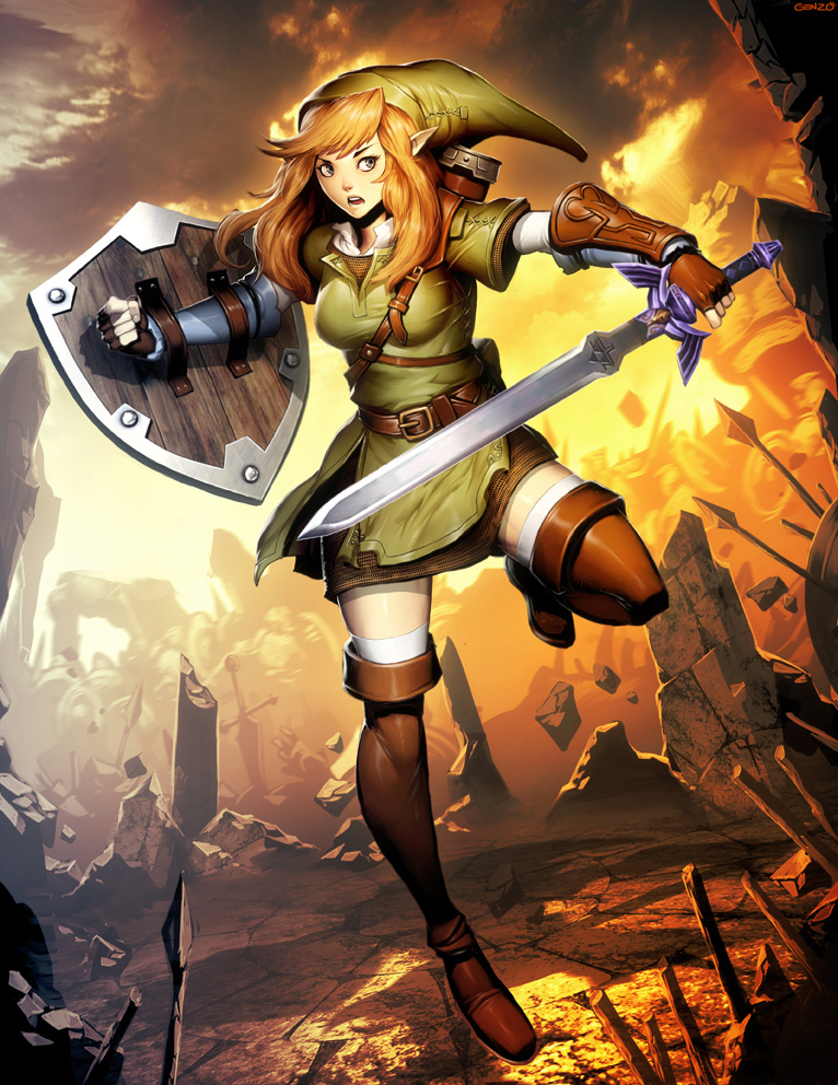 Gallery:Link - Zelda Wiki  Zelda art, Character art, Legend of zelda