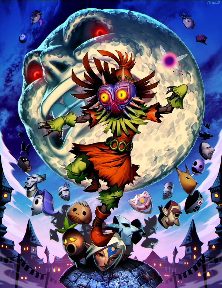 Zelda - Majoras Mask by GENZOMAN on DeviantArt