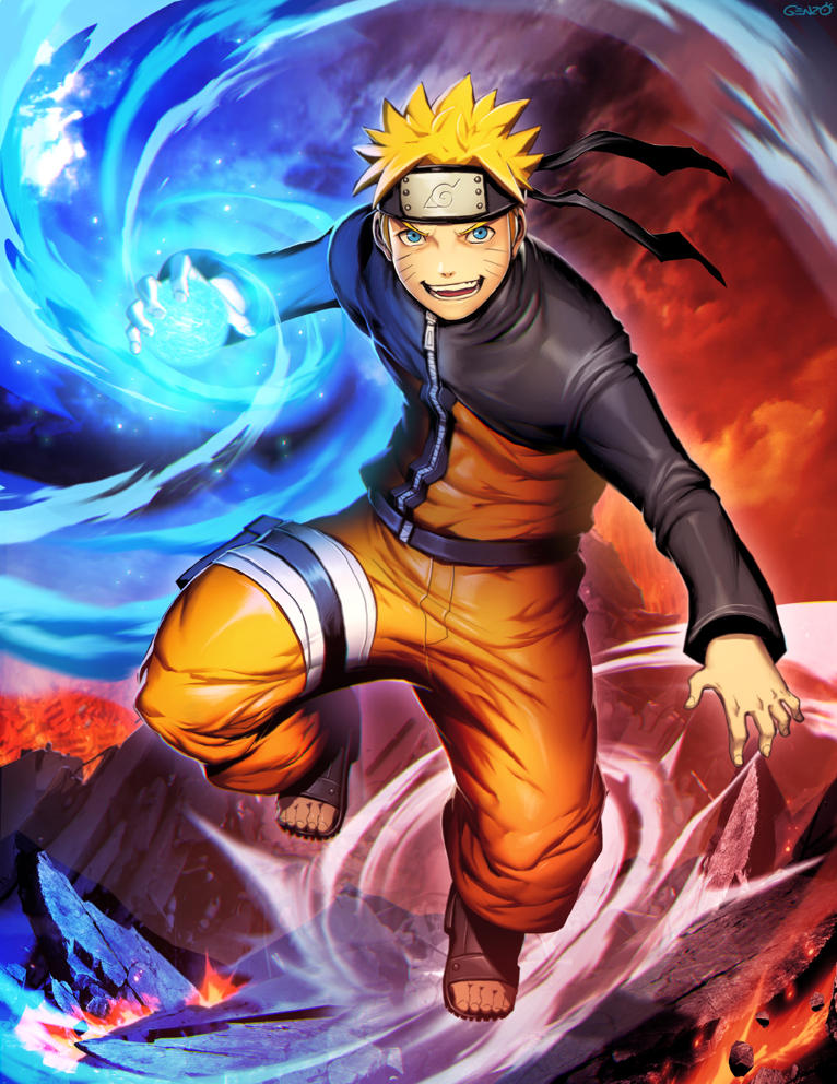 Naruto 001 Naruto Uzumaki Wkracza Na Scenę Naruto Uzumaki by GENZOMAN on DeviantArt