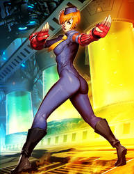 Street Fighter - Juni by GENZOMAN