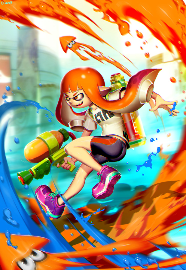 Splatoon Sea Deviantart Splatoon by GENZOMAN on DeviantArt