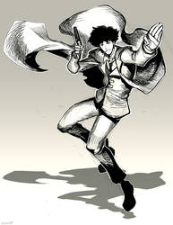 Cowboy bebop sketch - Spike Spiegel