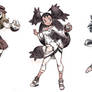 Pokegirls sketchs vol 1