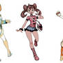 Pokegirls sketchs vol 3