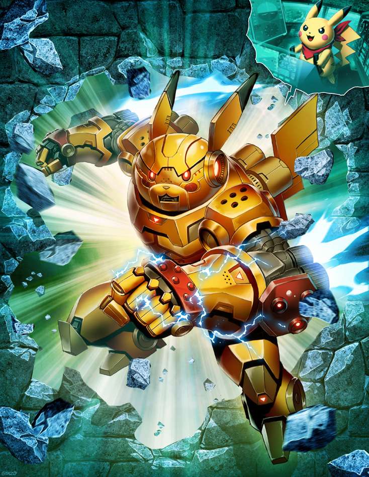 Mecha Pikachu - The Game #11 COVER