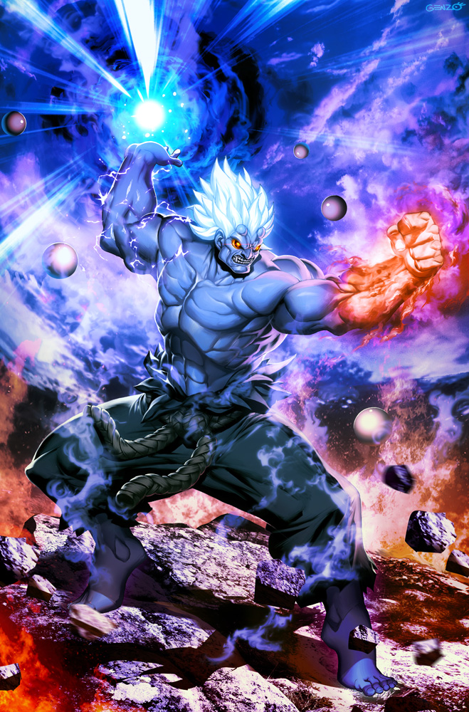 akuma street fighter by Bxnny-arts on DeviantArt