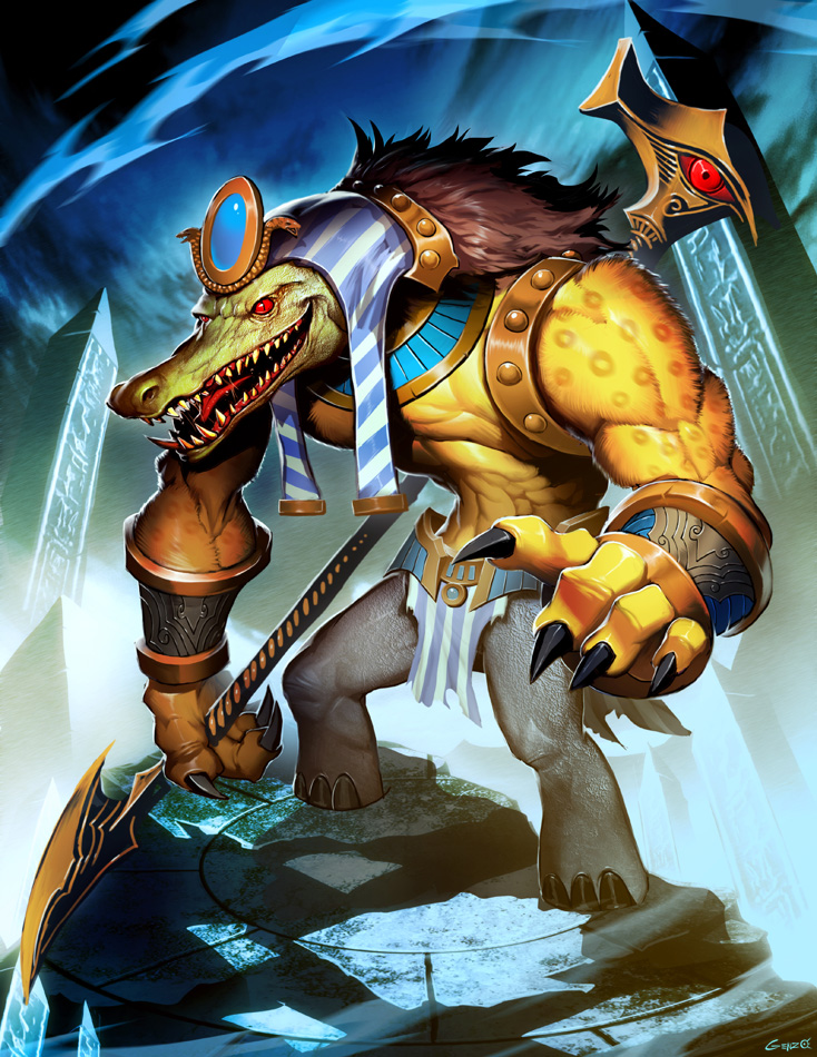 Ammit Scroll Ammit by GENZOMAN on DeviantArt