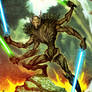 Scary Tree Grievous