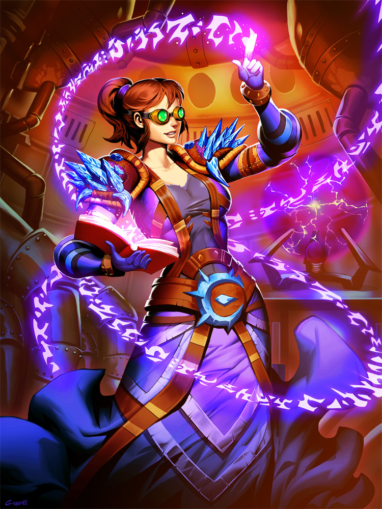 Hearthstone - Astromancer Arwyn by GENZOMAN