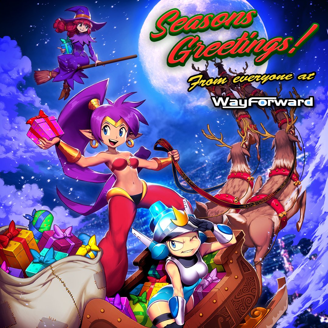 Wayforward Season Greetings 2018 by GENZOMAN