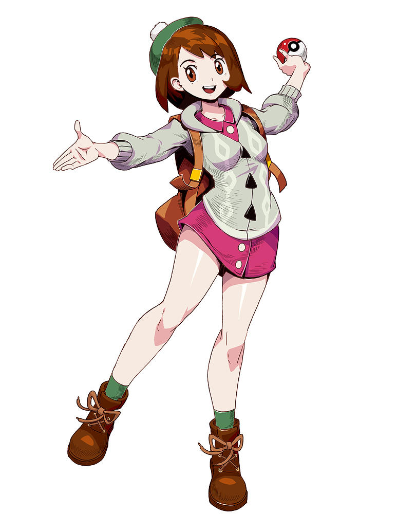 Télécharger gratuitement Images Pokemon Sword And Shield Female Trainer By Genzoman On Deviantart actualisé salutations