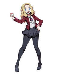 Pokemon Sword and Shield - Lass