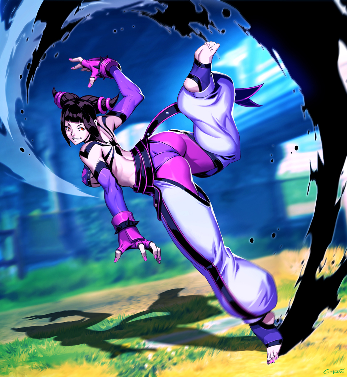 Juri Focus Attack By Genzoman On Deviantart Juri Focus Attack By Genzoman On Deviantart
