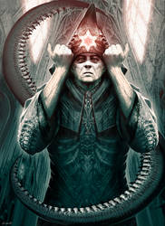 Aleister Crowley by GENZOMAN