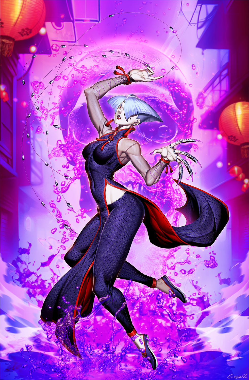 AKI - Street Fighter by GENZOMAN on DeviantArt