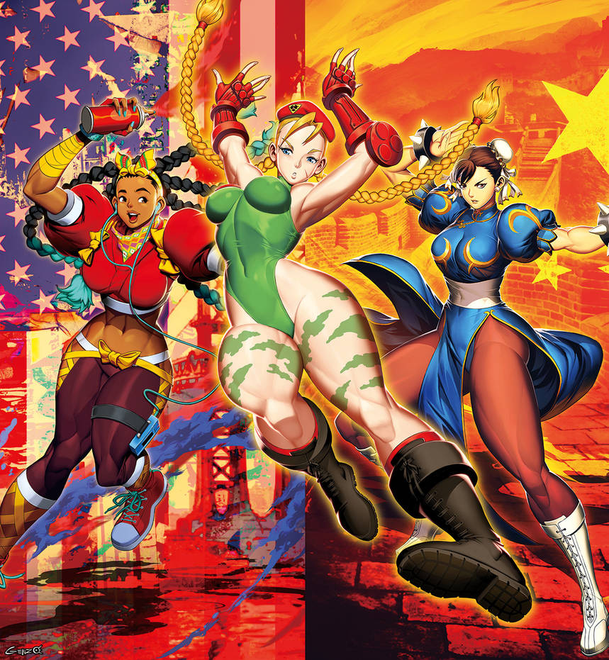 Street Fighter Girls Tokyo comic con 2023