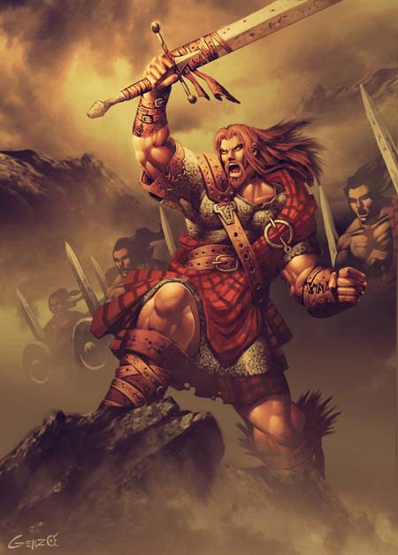 William Wallace by GENZOMAN