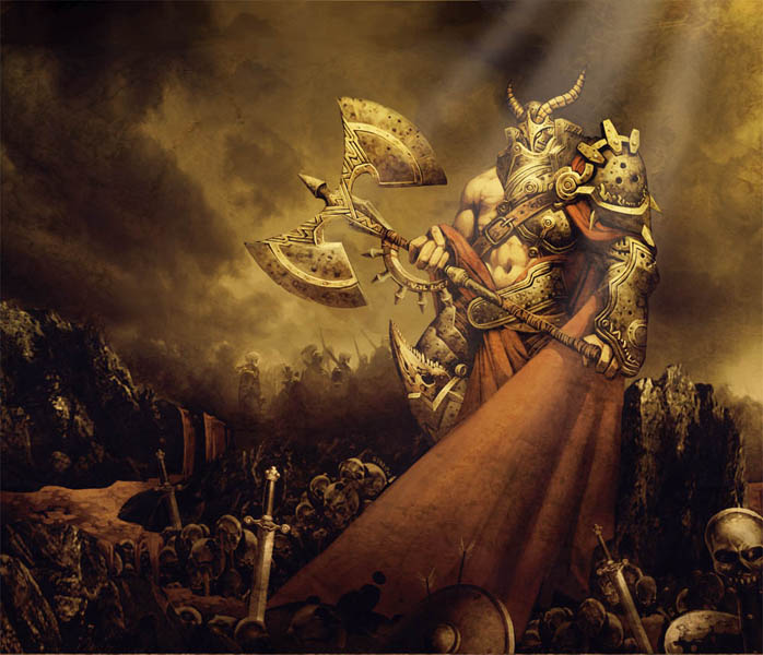 The battlefield belongs to me by GENZOMAN