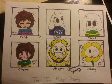 Undertale The true family