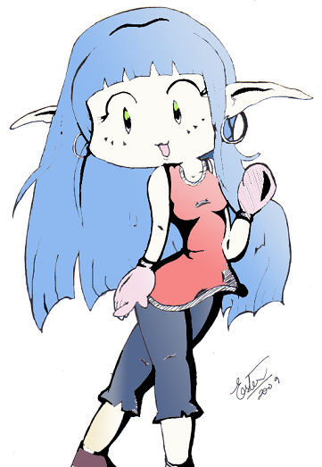 Rupika - Phantasy Star Online by flowlilly on DeviantArt