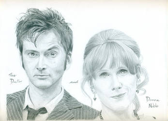 The Doctor and Donna Noble