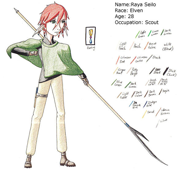 Character Design: Raya by Tyless on DeviantArt