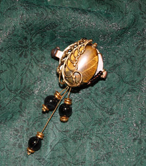 Tiger's Eye Broach