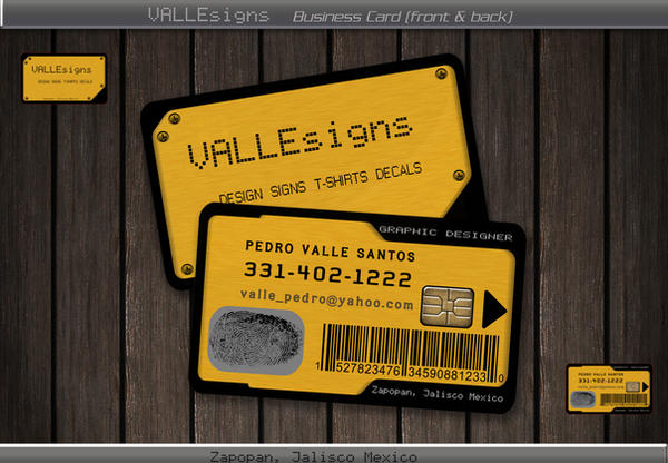 Business Card proyecto 1 by vallesan