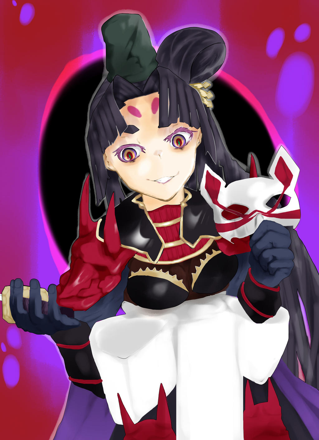 Abstract Taira Taira No Kagekiyo by Thea-B on DeviantArt