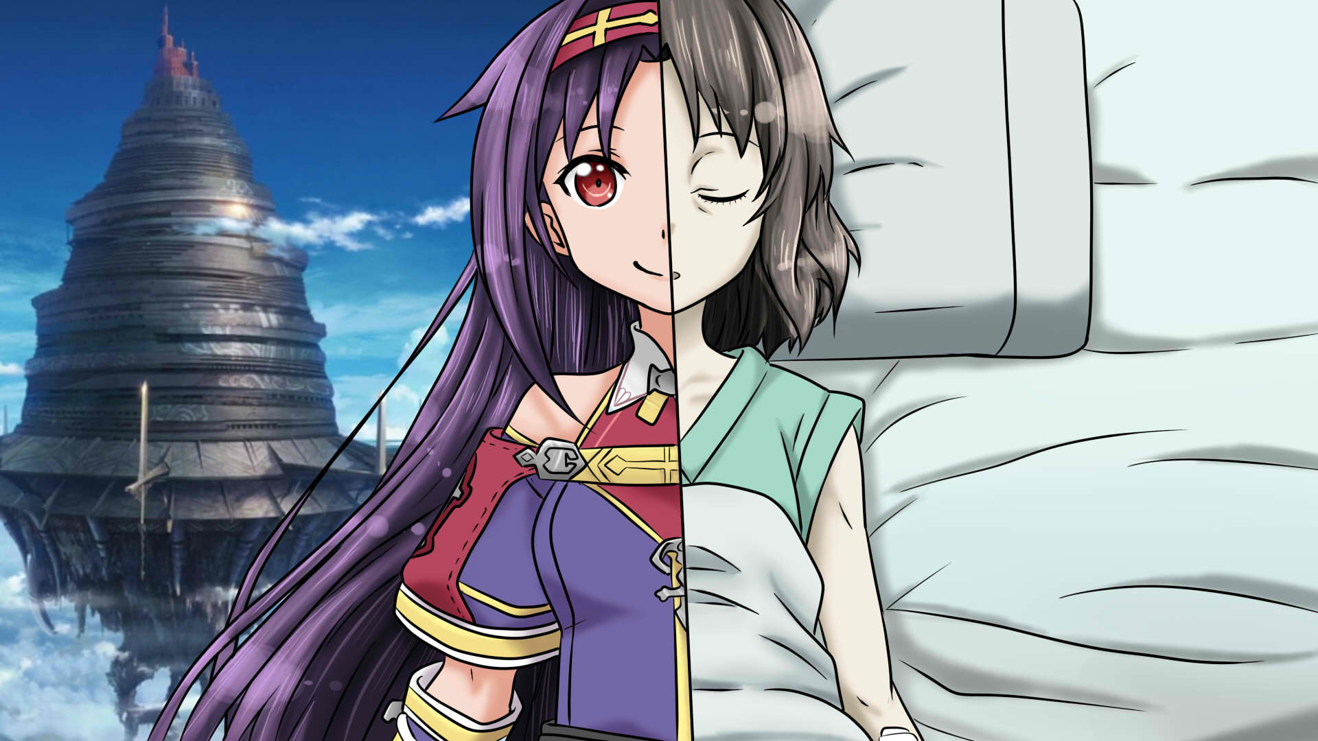 Konno Yuuki / Sword Art Online by Miko-chan1414 on DeviantArt