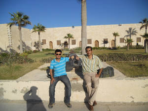 Qaitbay citadel in Alexandria