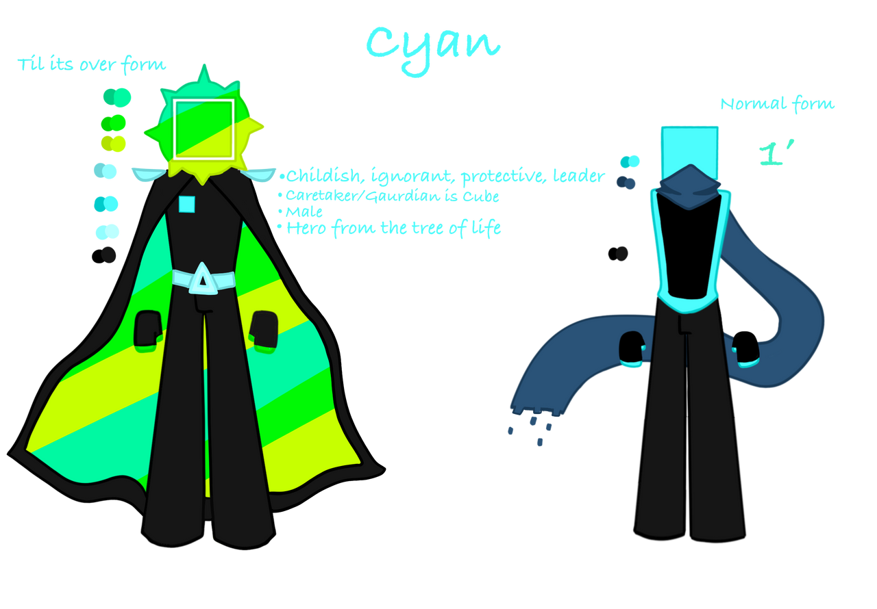 Cyan Osp Cyan, the hero! by Vibe04 on DeviantArt
