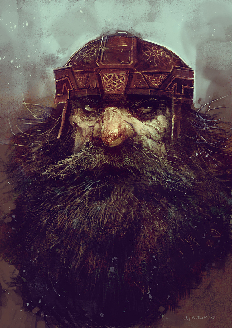 Member of the mountain clans -Disciples II fan art by SvetoslavPetrov