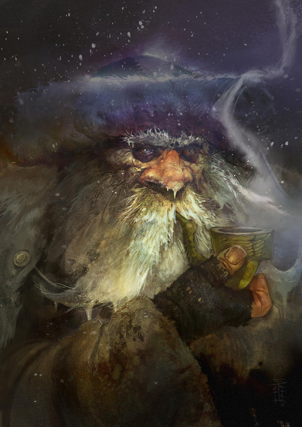 Hermit by SvetoslavPetrov